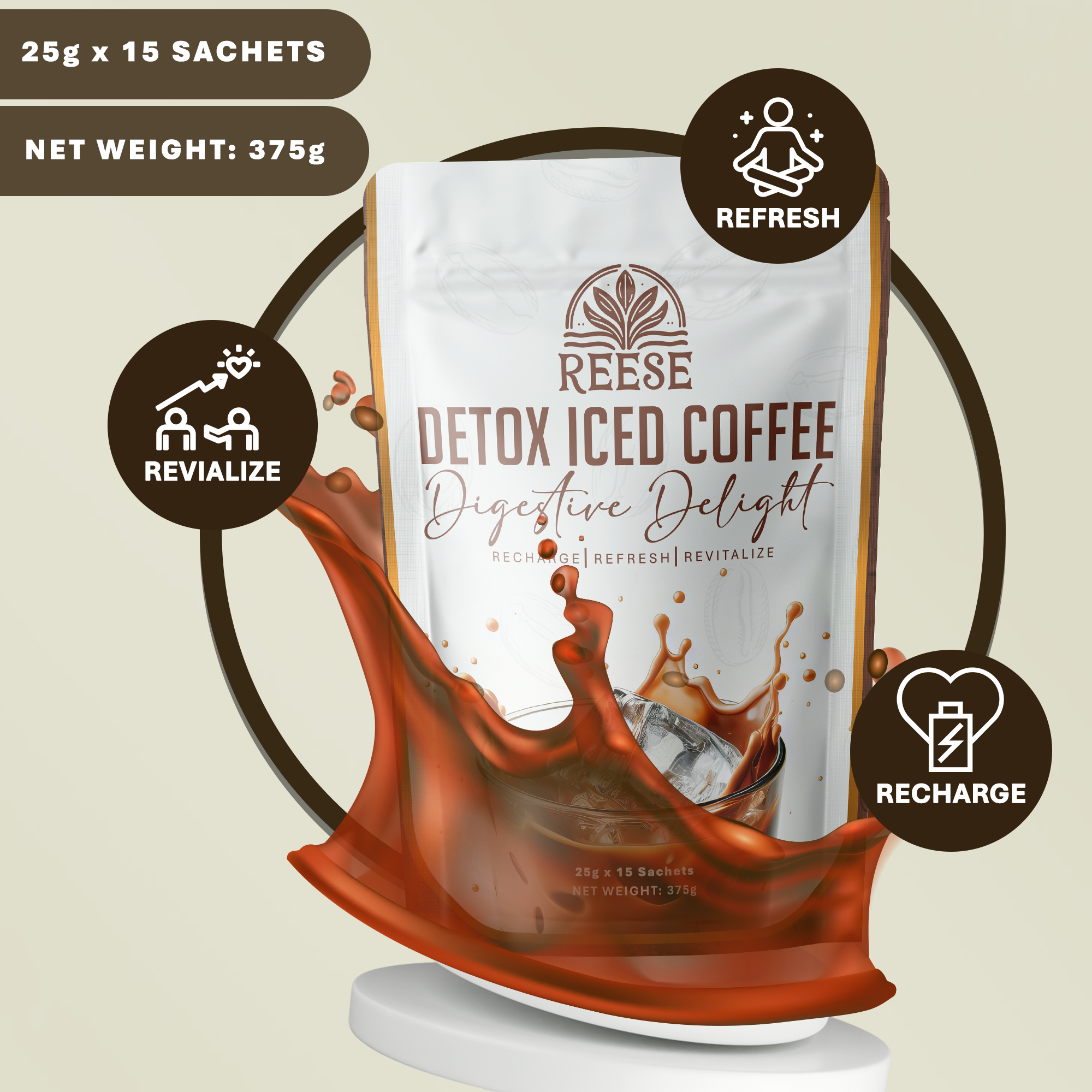 Detox Iced or Hot Coffee
