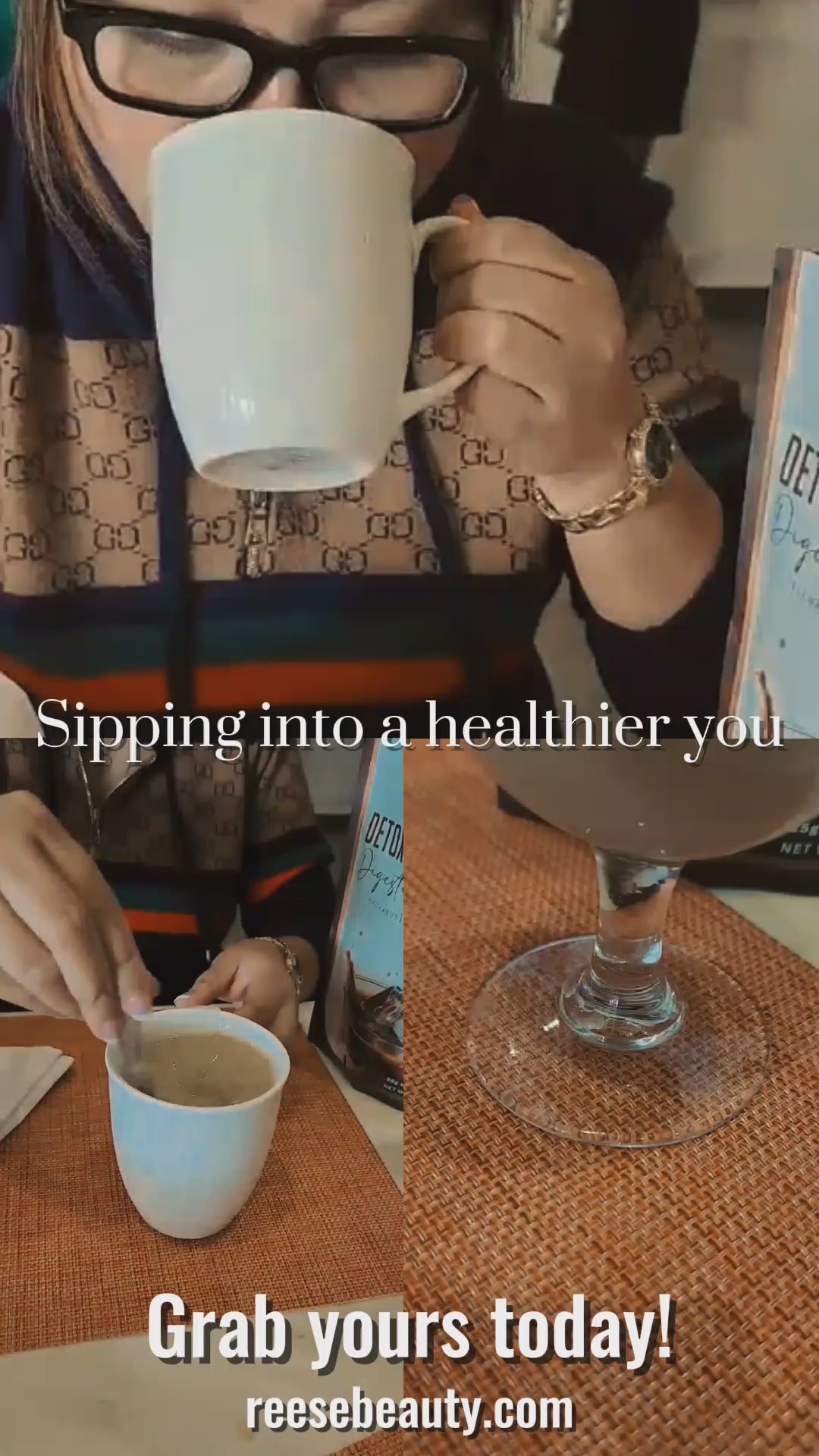 Load video: Detox Iced or Hot Coffee