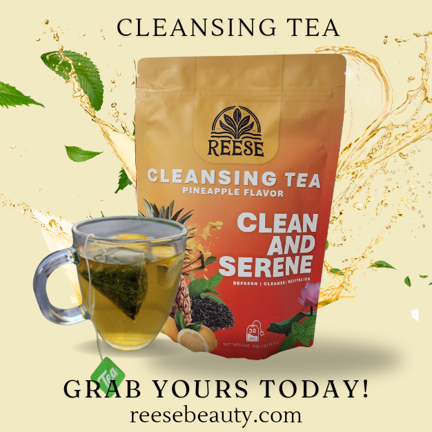 Cleansing Tea - Oolong, Senna Detox, Lotus Digestion Aid, Peppermint Freshness, Lemon Glow, Dandelion Liver Health, Pineapple Sweetness